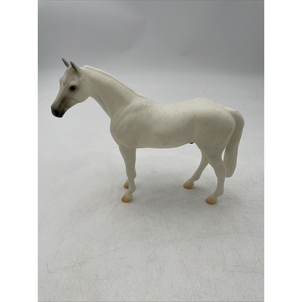Breyer Traditional Model Horse "Snowman" Model #1708 A White Stallion Horse